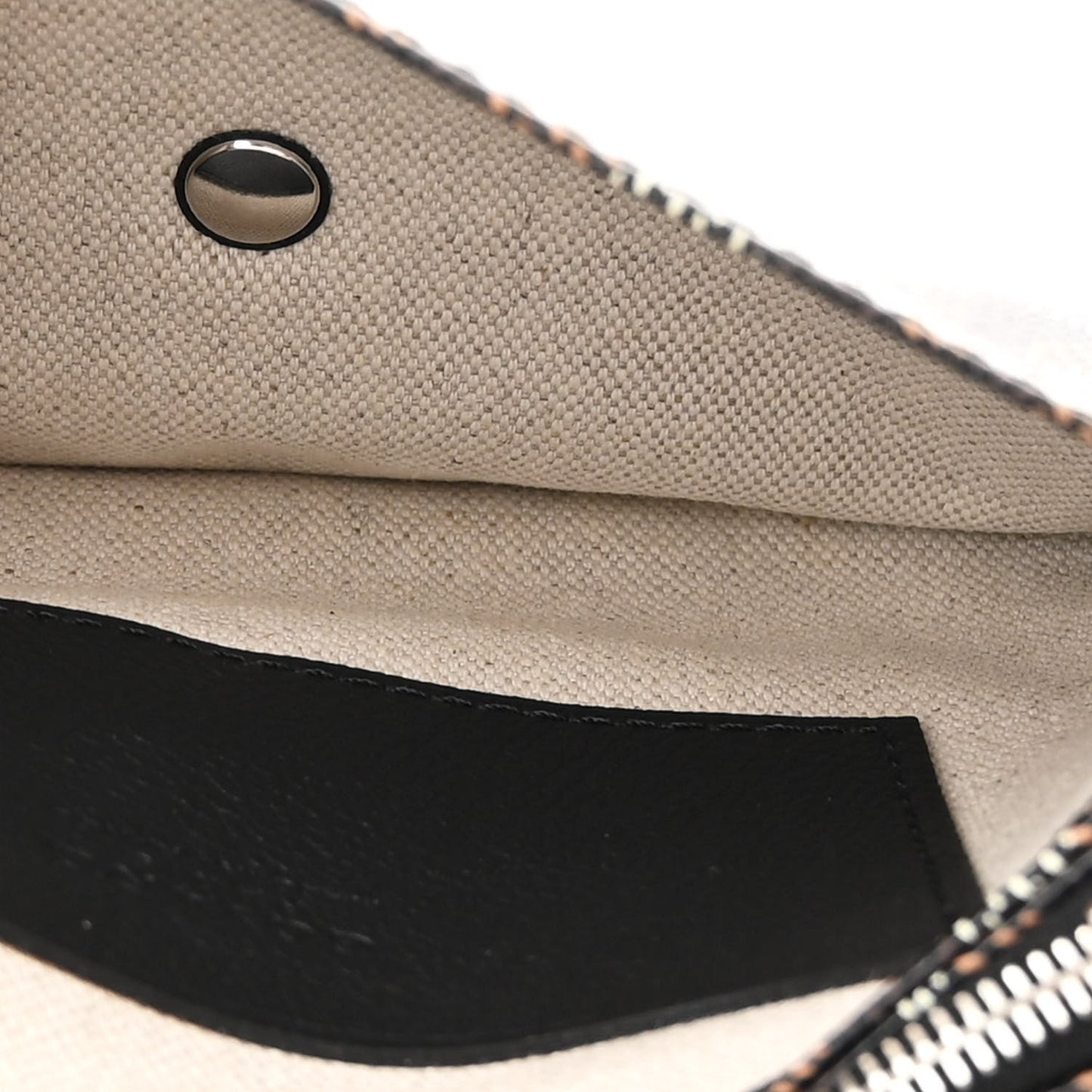 Goyardine Plumet Wallet Clutch Black