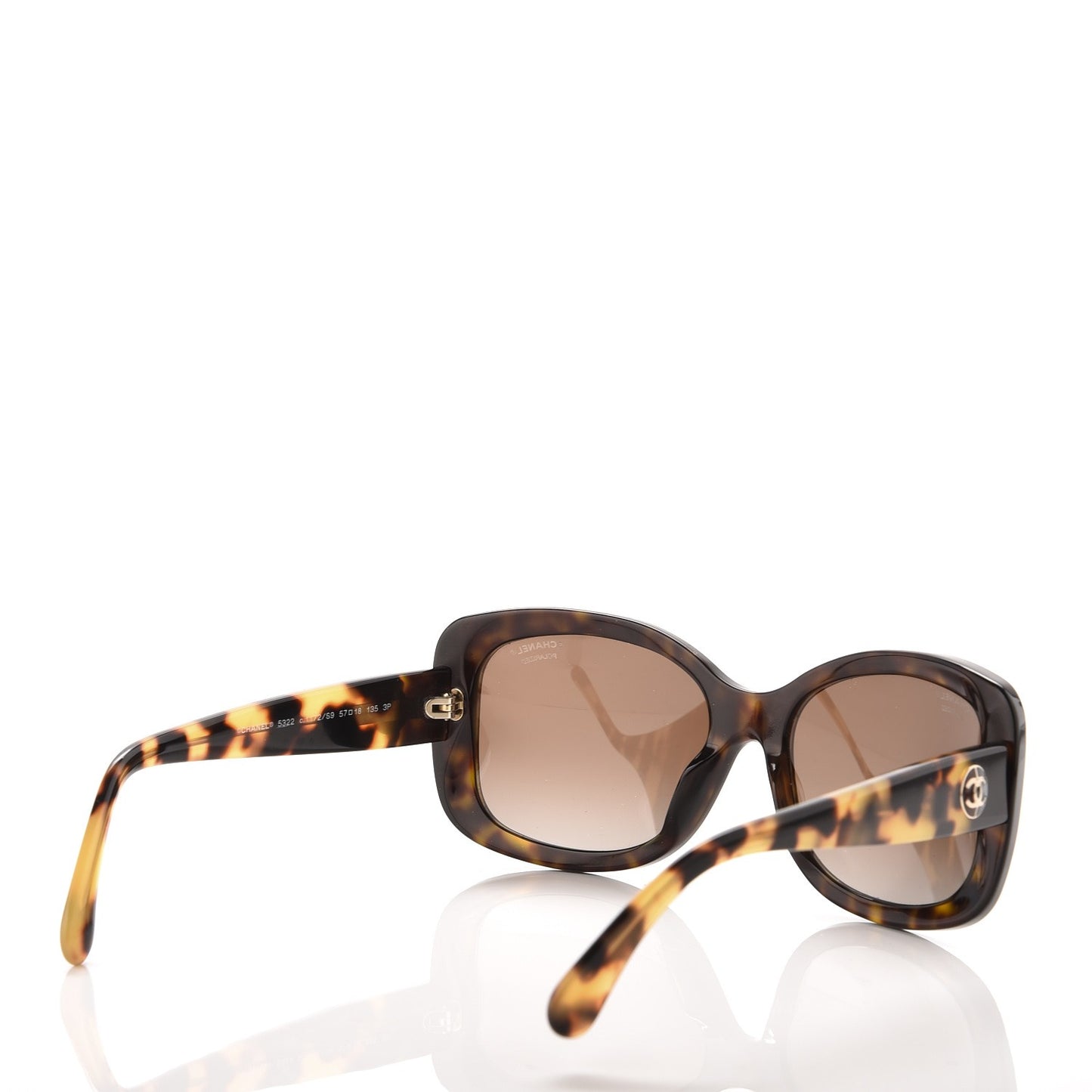Acetate Polarized CC Sunglasses 5322 Marron Fonce