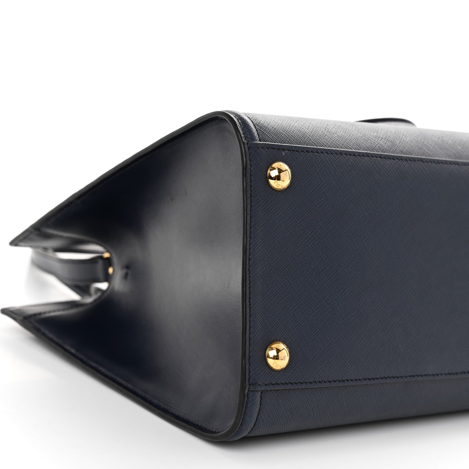 Prada Saffiano Soft Calfskin Tote Baltico 8 of 9