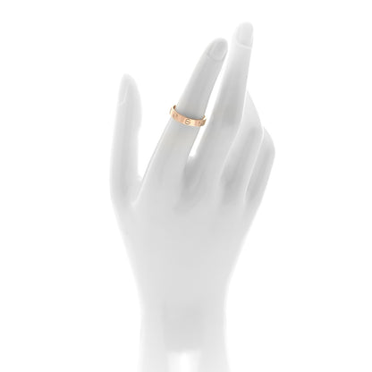 Cartier 18K Pink Gold 3.5mm LOVE Wedding Band Ring 53 6.25 2 of 5