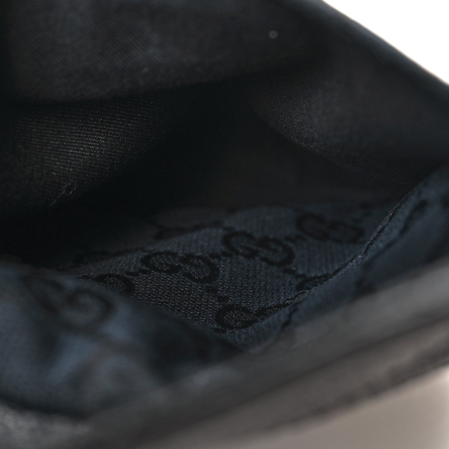 Gucci GG Monogram Double Pocket Belt Bag Black 6 of 12