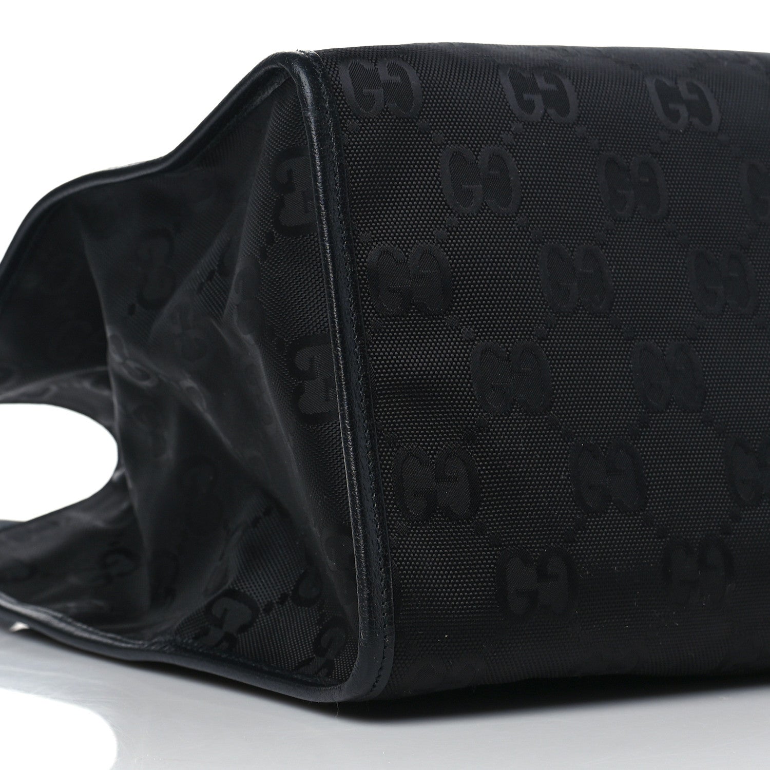 Gucci Econyl Nylon Monogram Large Off The Grid Tote Bag Black 8 of 9