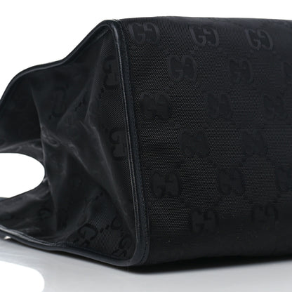Gucci Econyl Nylon Monogram Large Off The Grid Tote Bag Black 8 of 9