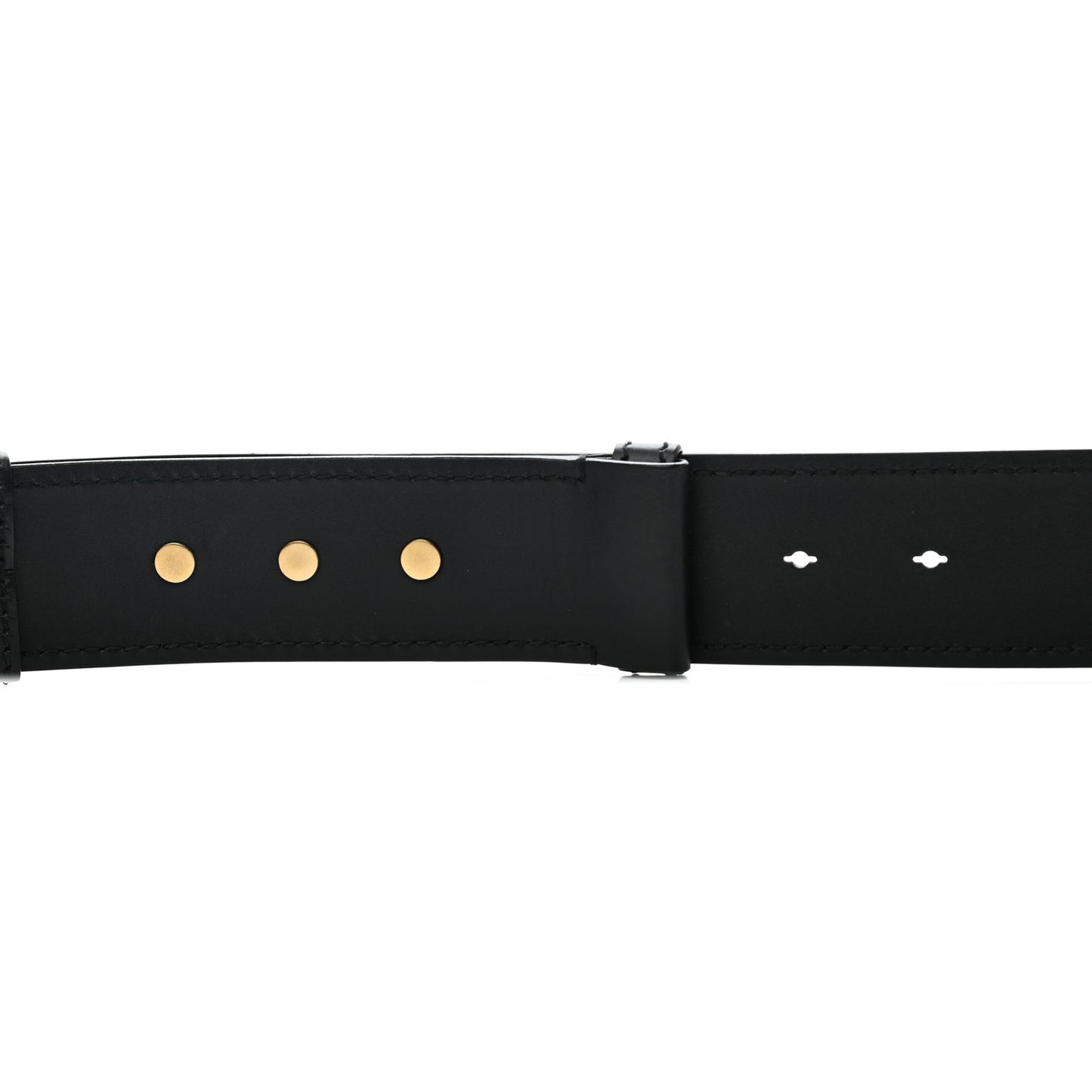 Calfskin Studded J’Adior Shoulder Strap Black