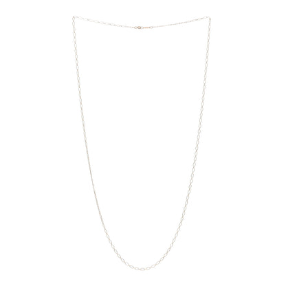 Tiffany 18K Rose Gold Oval Link Chain Necklace 30" 2 of 4