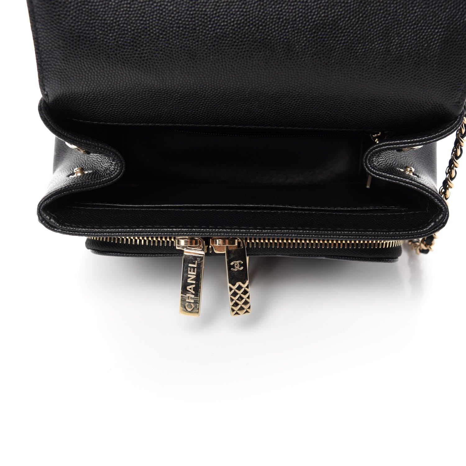 Chanel Caviar Quilted Mini Business Affinity Flap Black 5 of 11