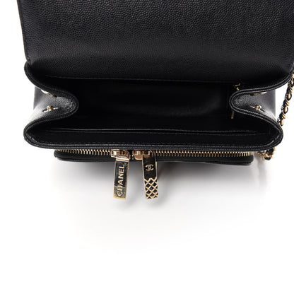 Chanel Caviar Quilted Mini Business Affinity Flap Black 5 of 11