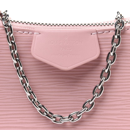 Louis Vuitton Epi Easy Pouch On Strap Rose Ballerine 6 of 14