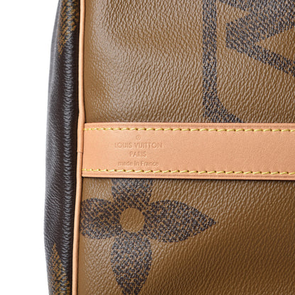 Louis Vuitton Reverse Monogram Giant Keepall Bandouliere 50 9 of 11