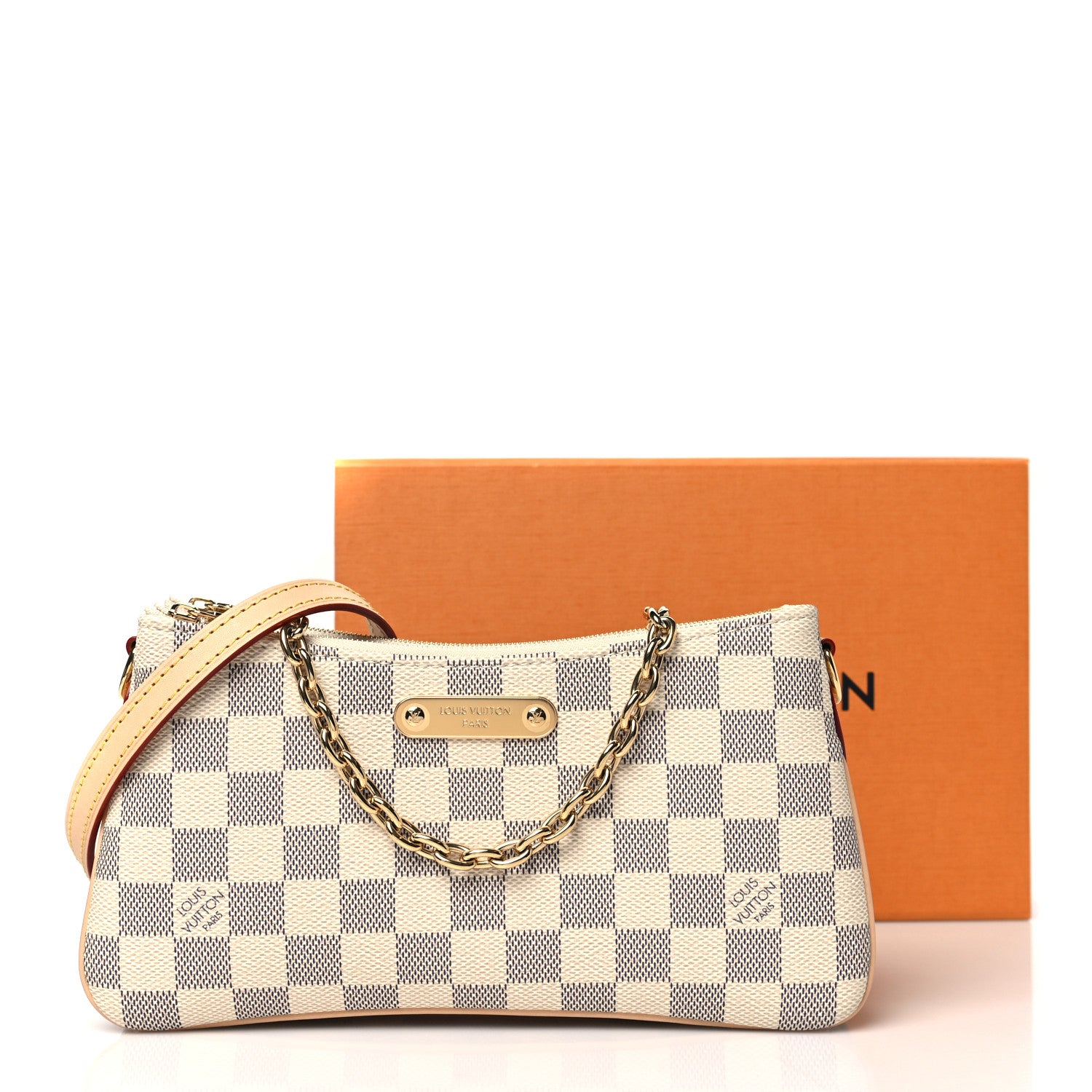 Louis Vuitton Damier Azur Liv Pochette 1735878 – FASHIONPHILE