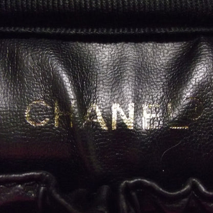 Chanel Lambskin Vanity Cosmetic Bag Black 6 of 9