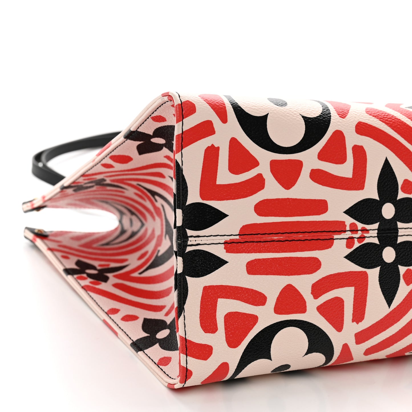 Monogram Giant Crafty Onthego GM Creme Rouge Black