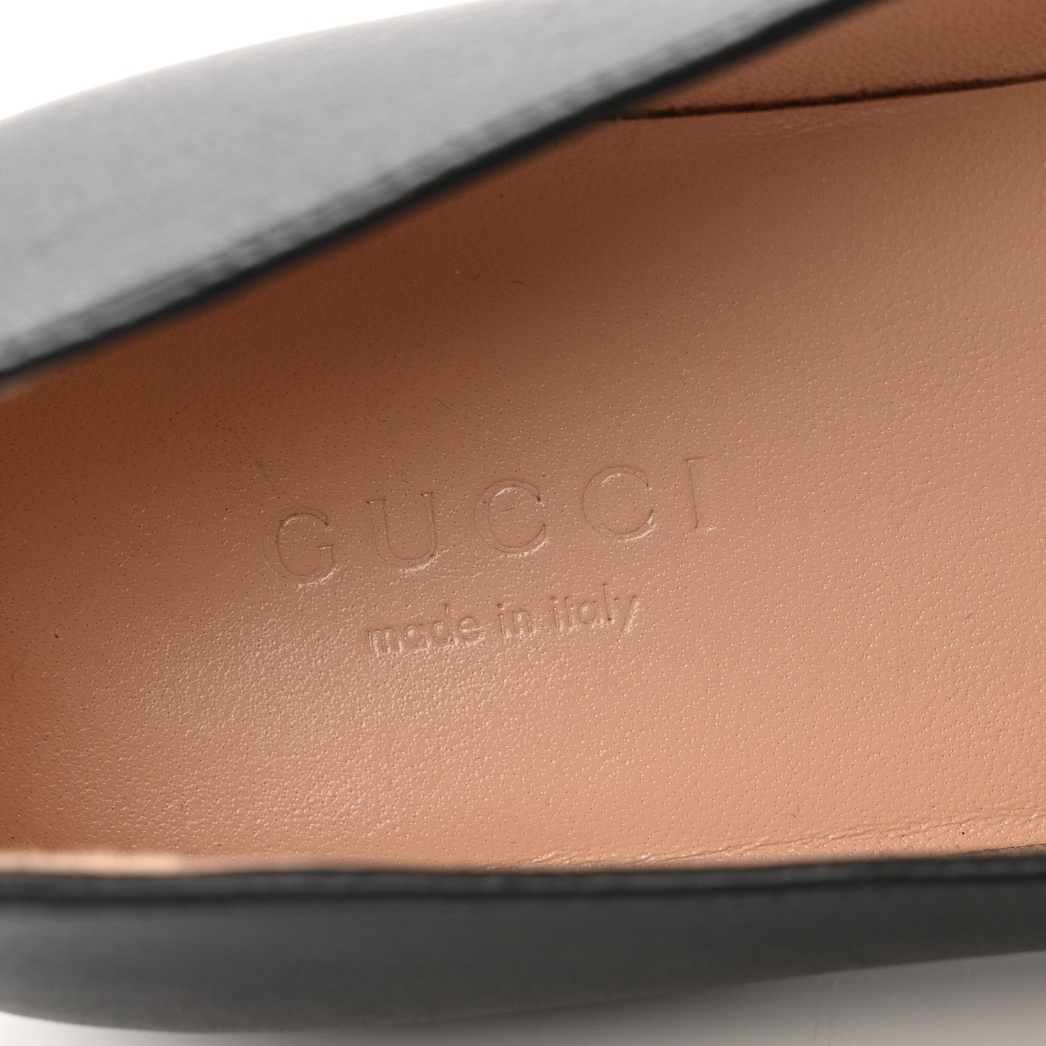 Gucci Calfskin Womens Horsebit Loafers 35.5 Black 7 of 10