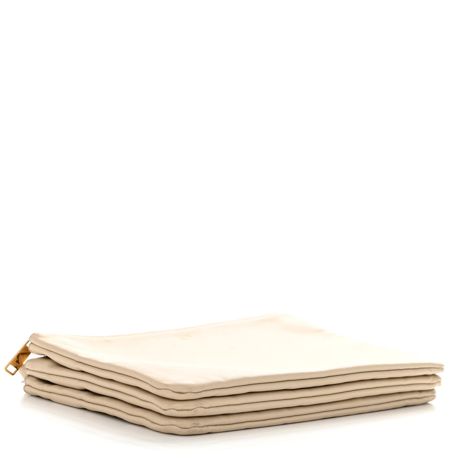 Celine Lambskin Large Trio Crossbody Bag Linen 4 of 14