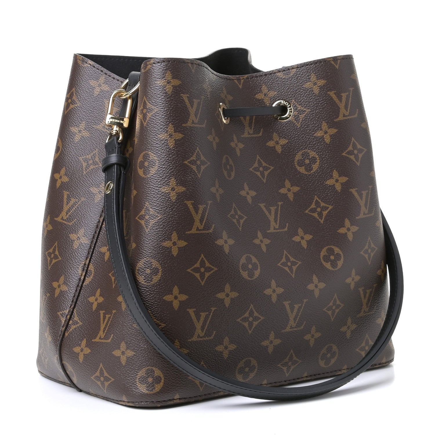 Louis Vuitton Monogram Neonoe MM Black 2 of 4