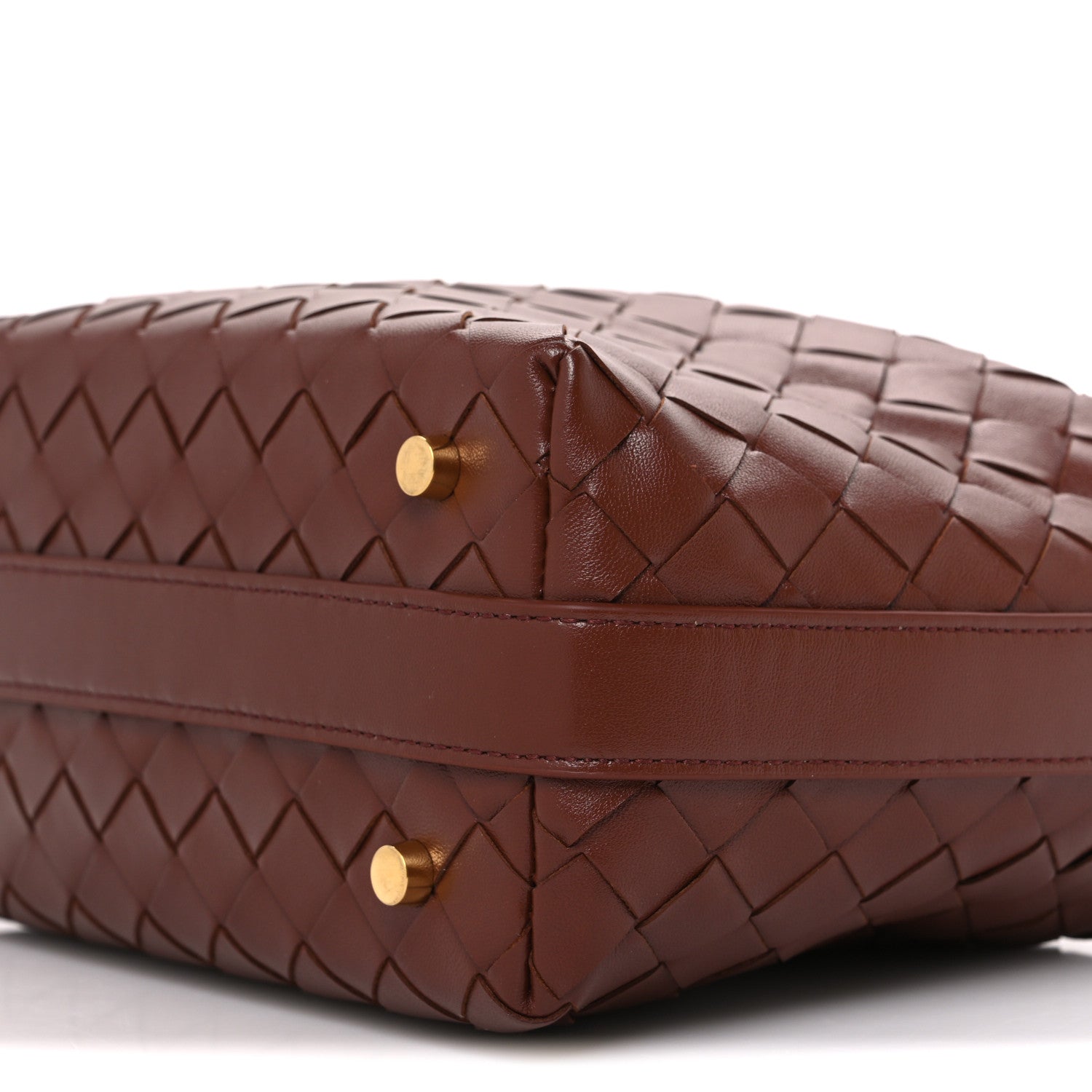 Bottega Veneta Calfskin Nappa Intrecciato Mini Wallace Sapele 11 of 11