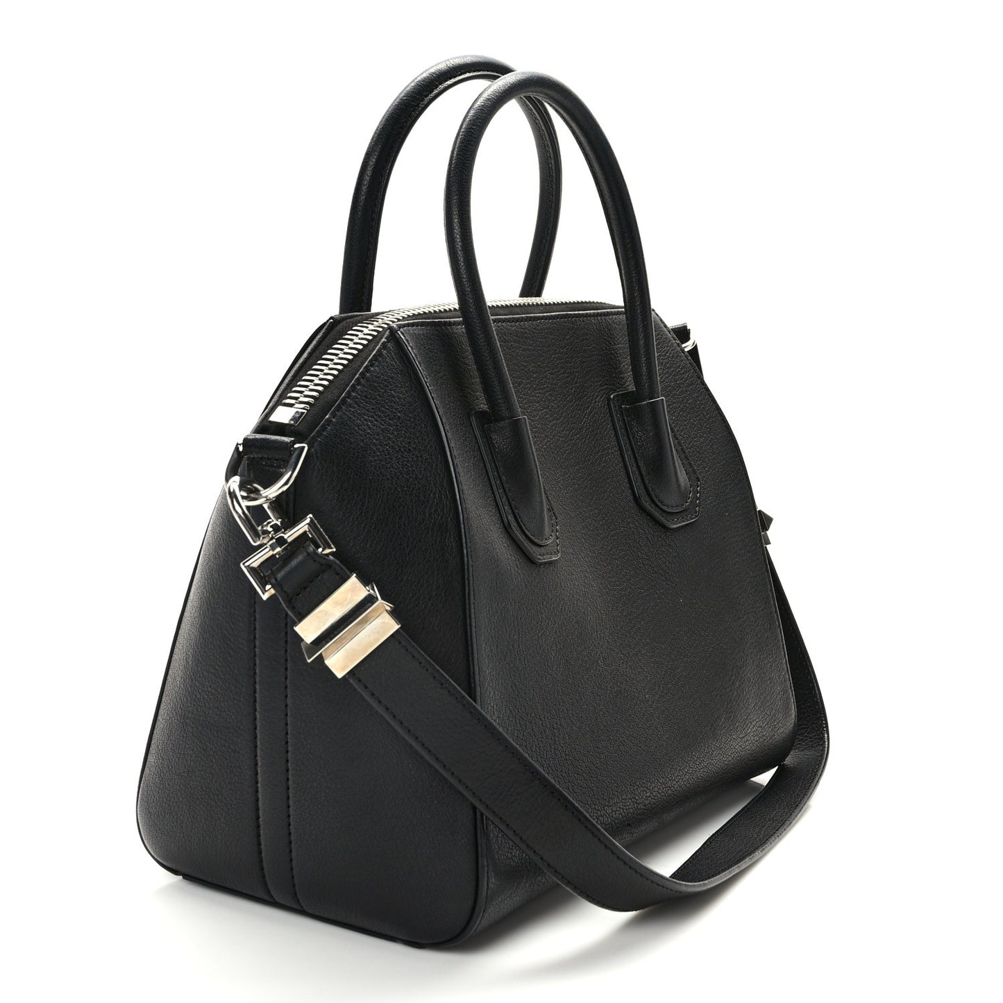Sugar Goatskin Small Antigona Black
