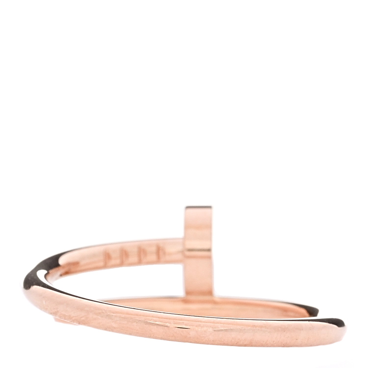 Cartier 18K Pink Gold Small Juste Un Clou Ring 52 6 3 of 5