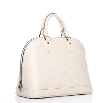 Louis Vuitton Epi Alma PM Ivory 3 of 17
