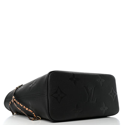 Louis Vuitton Empreinte Monogram Giant Wild At Heart Neverfull MM Black 3 of 4