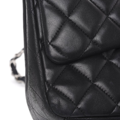 Chanel Lambskin Quilted Maxi Single Flap Black 11 of 20