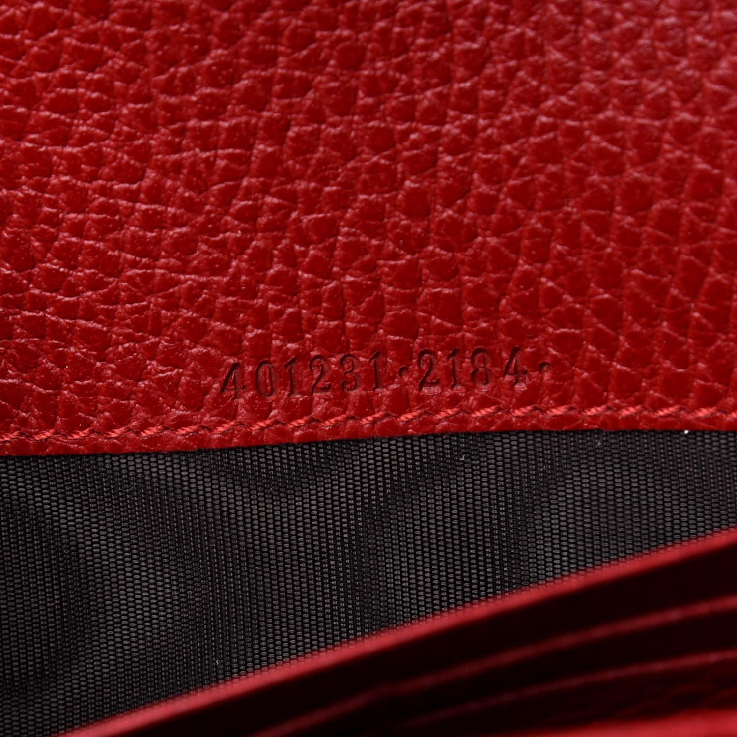 Gucci Calfskin Mini Dionysus Chain Wallet Hibiscus Red 7 of 10