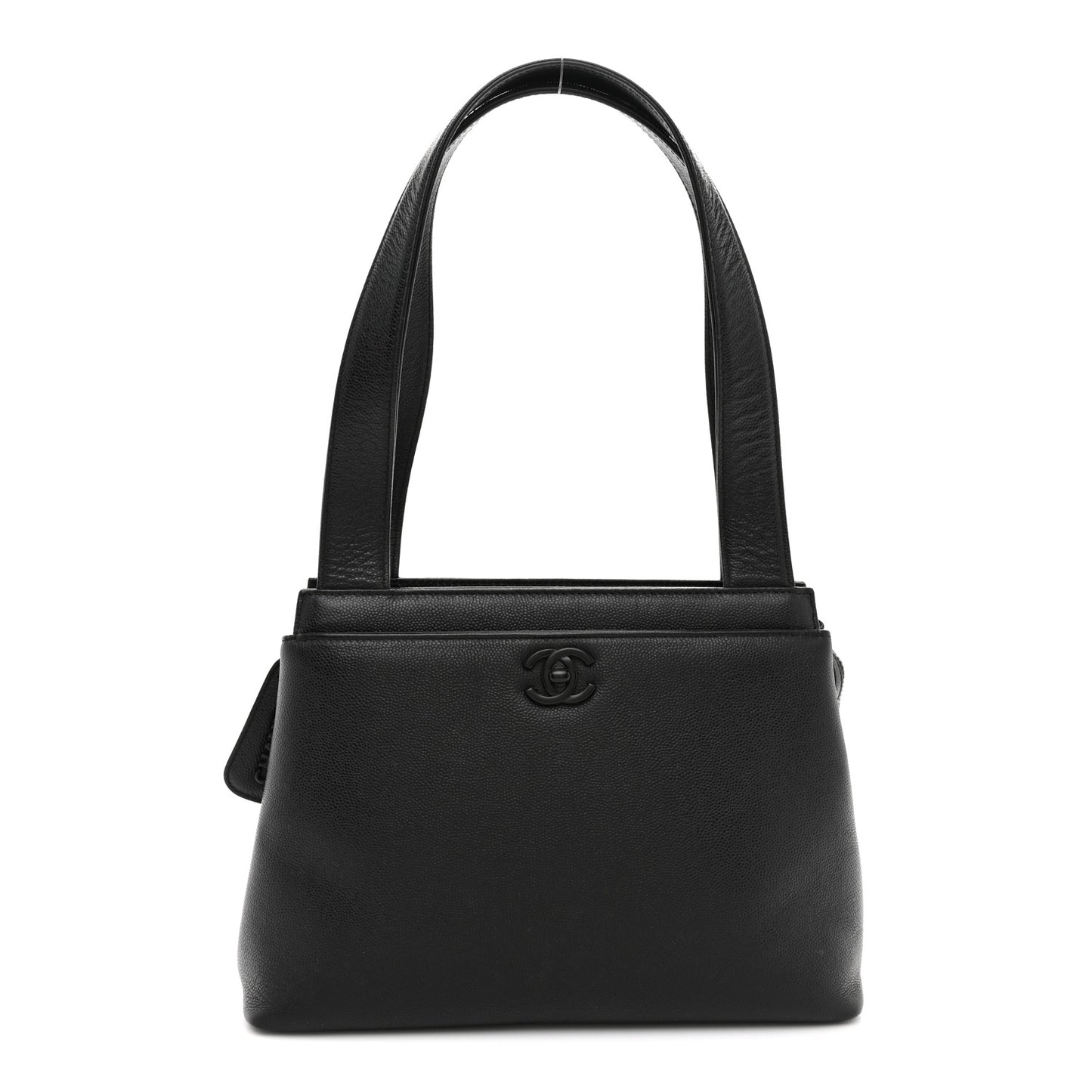 Caviar CC Shoulder Bag So Black