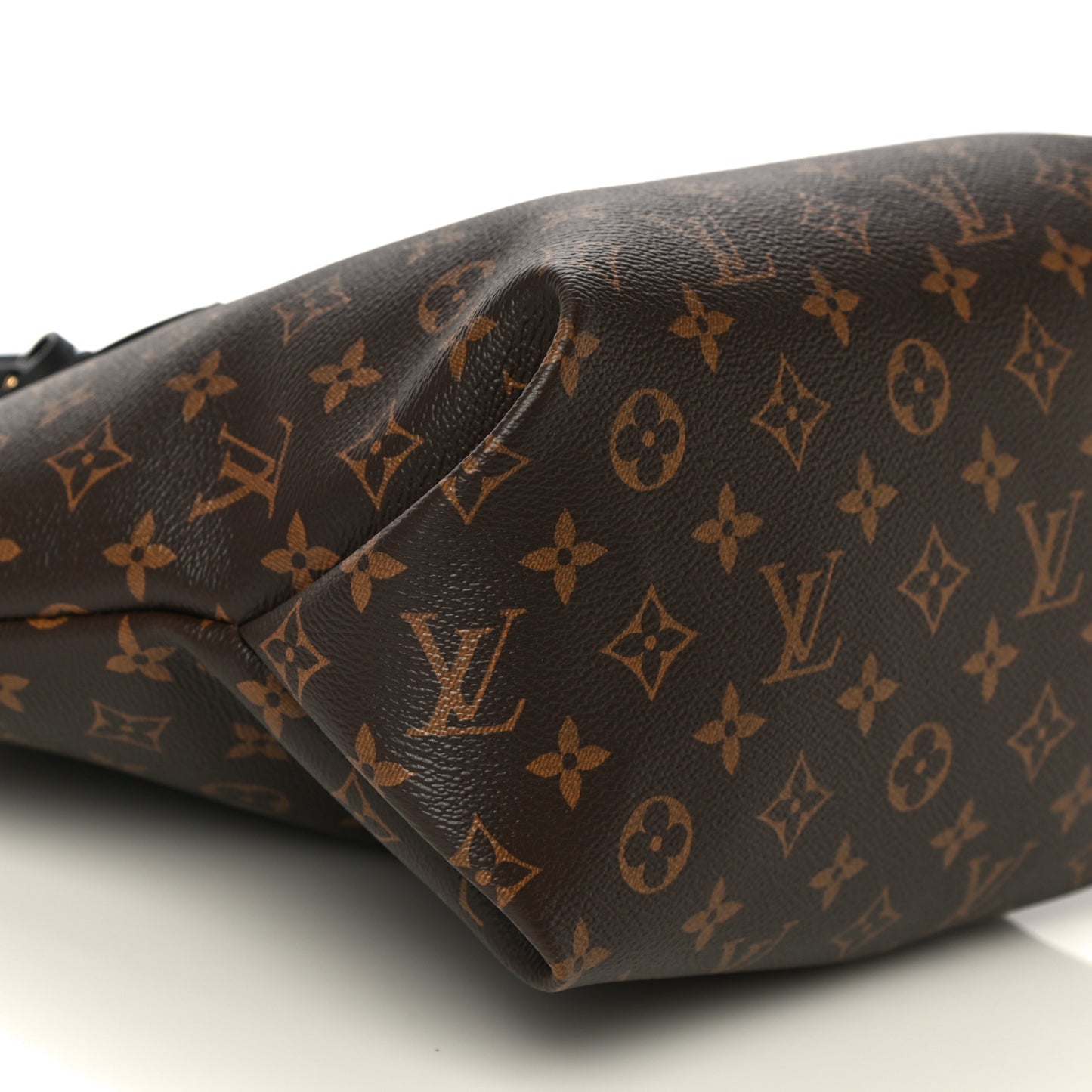 Monogram Flower Zipped Tote MM Black