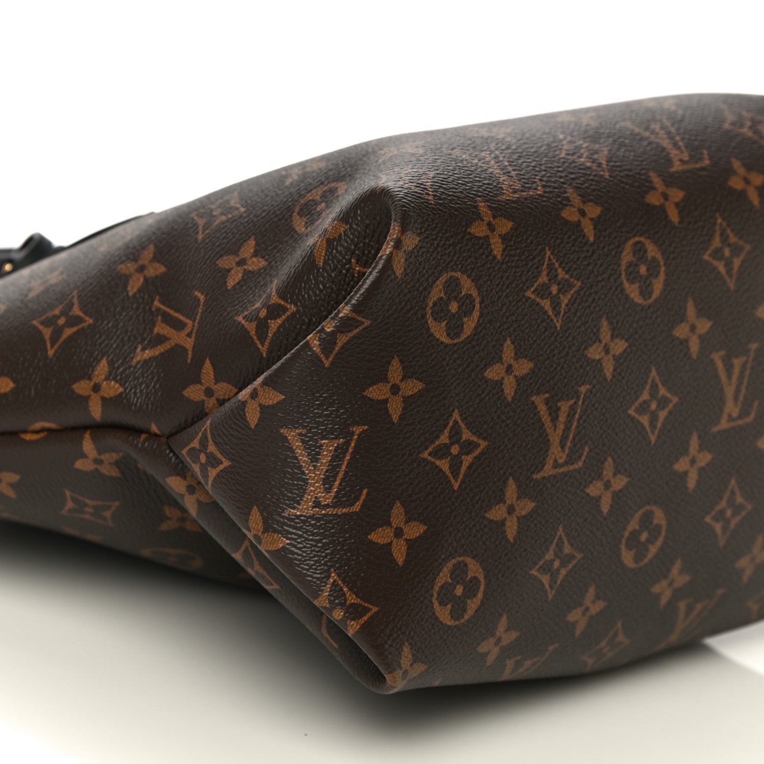 Louis Vuitton Monogram Flower Zipped Tote MM Black 8 of 9