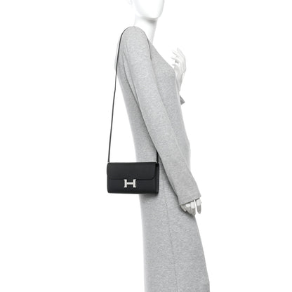Hermes Epsom Constance Wallet To Go Black 2 of 11