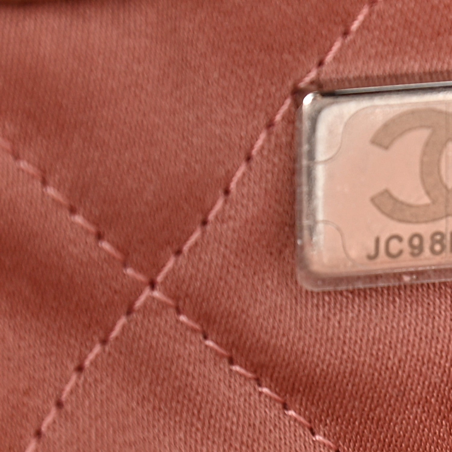 Chanel Metallic Calfskin Quilted Chanel 22 Pink 9 of 12