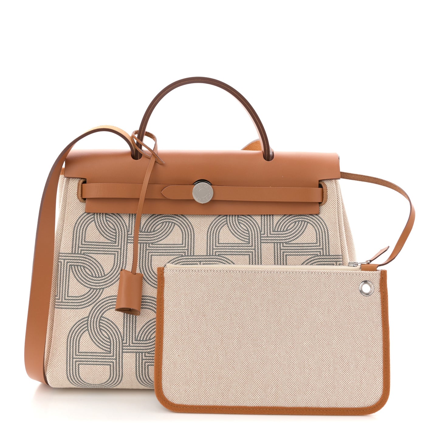 H Plume Canvas Vache Hunter Circuit 24 Herbag Zip Retourne 31 Gris Meyer Ecru Beige Naturel