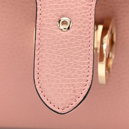 Gucci Dollar Calfskin Medium Interlocking G Top Handle Shoulder Bag Soft Pink 9 of 10