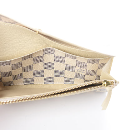 Louis Vuitton Damier Azur Emilie Wallet 4 of 5