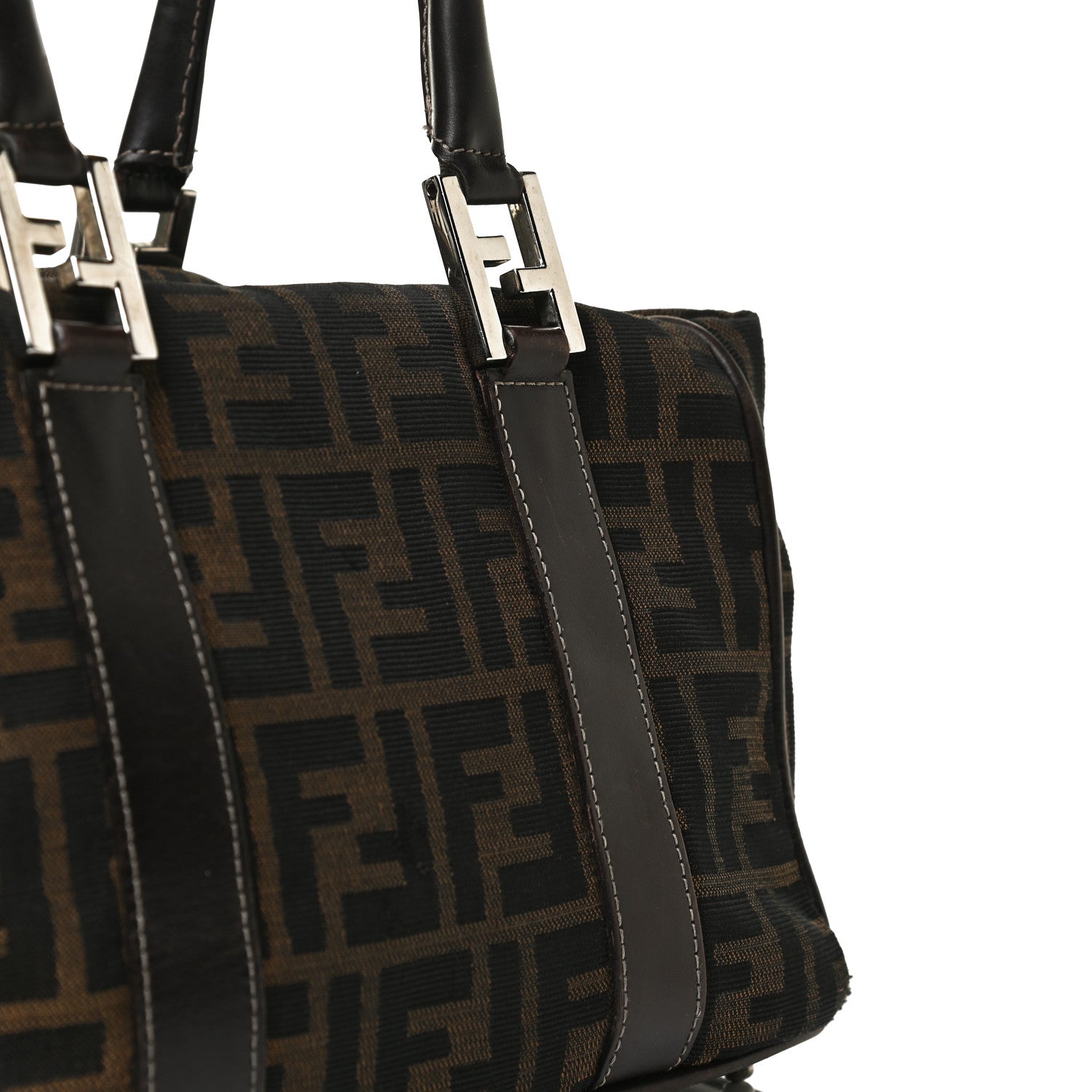 Fendi Zucca Boston Tobacco 15 of 27