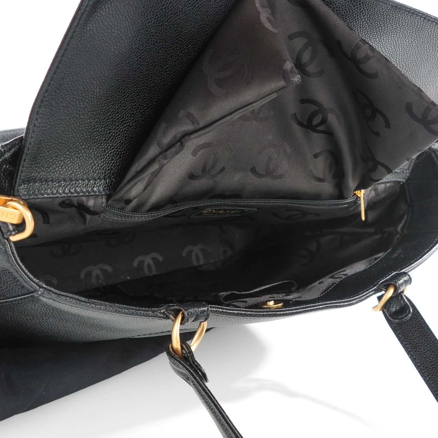 Caviar CC Timeless Tote Black