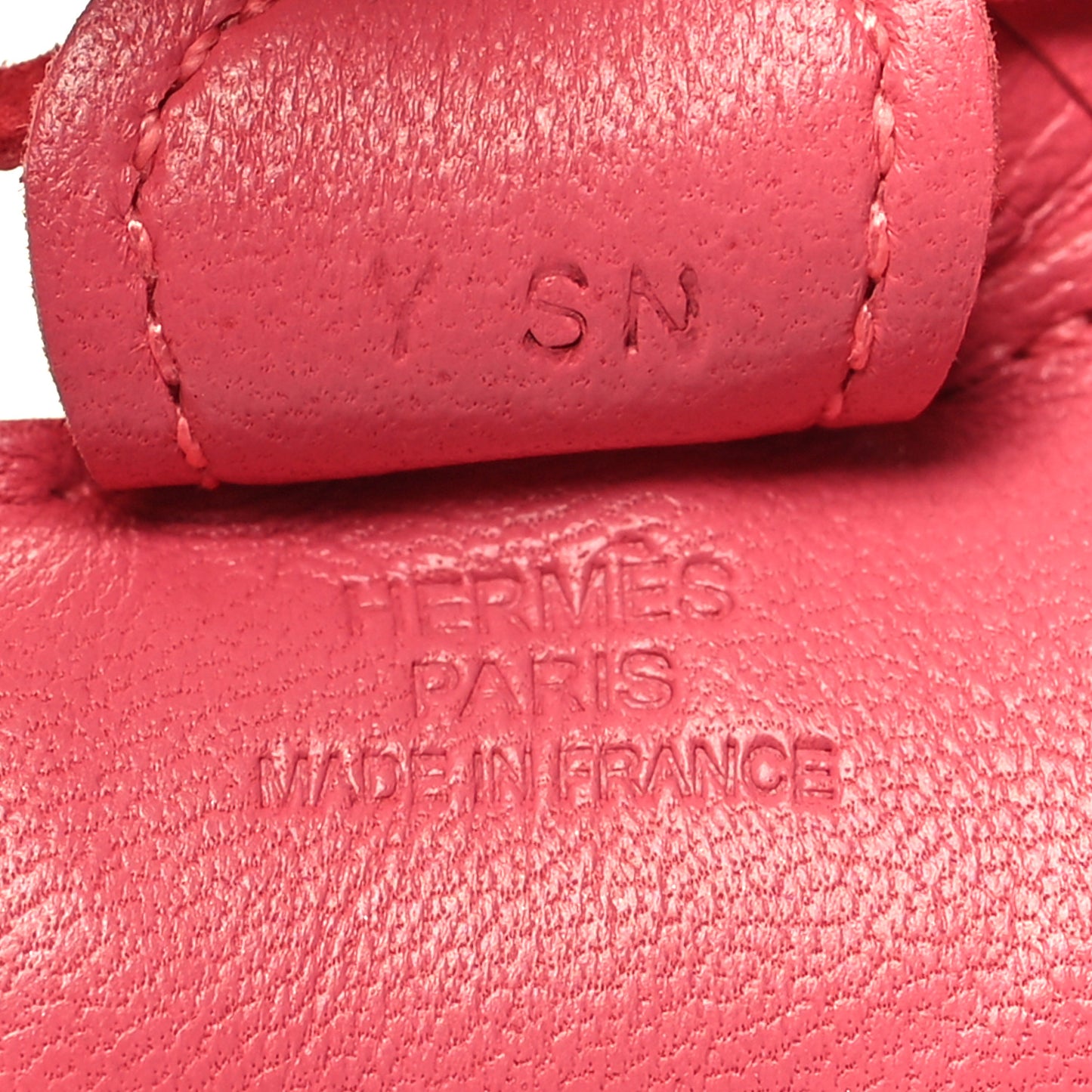 Milo Lambskin Grigri Rodeo Horse Bag Charm PM Rose Azalee