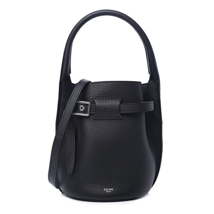 Celine Supple Grained Calfskin Nano Big Bag Bucket Black 1 of 4