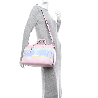 Louis Vuitton Monogram Escale Speedy Bandouliere 30 Pastel 2 of 11