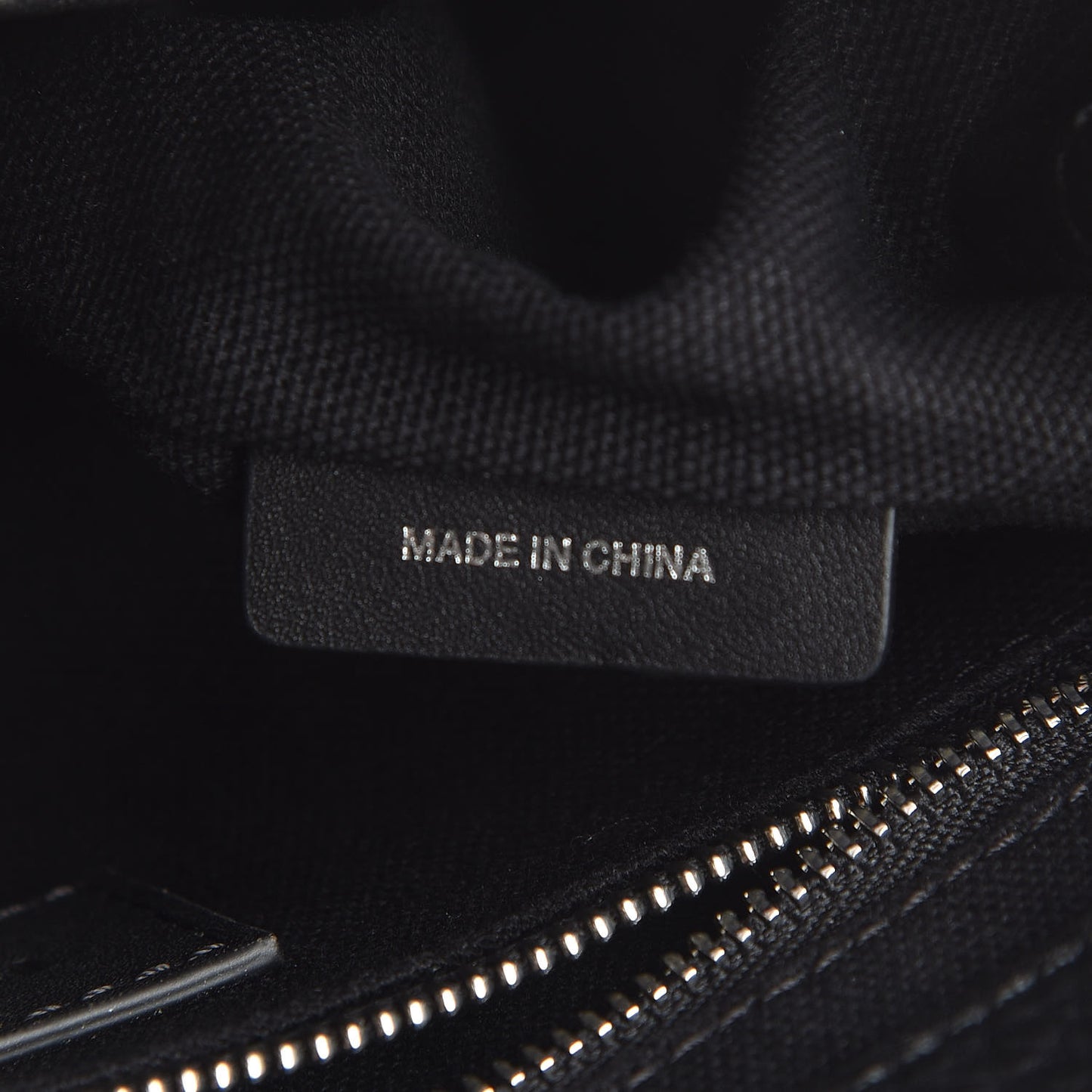 Mega Check Grainy Calfskin Small Gowan Messenger Bag Black