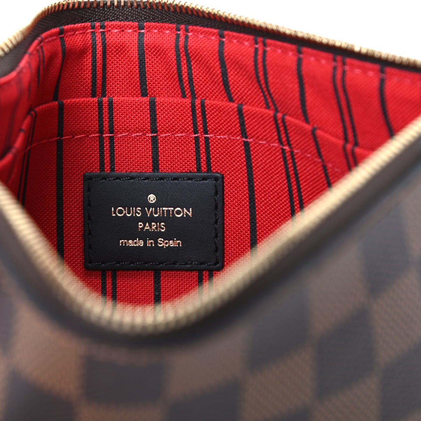 Damier Ebene Neverfull MM GM Pochette
