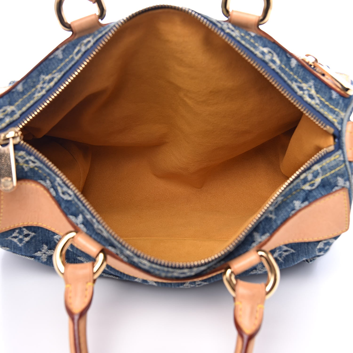 Louis Vuitton Monogram Denim Neo Speedy Blue 5 of 11