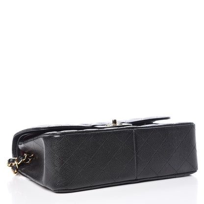 Chanel Caviar Quilted Jumbo Double Flap Black 4 of 10