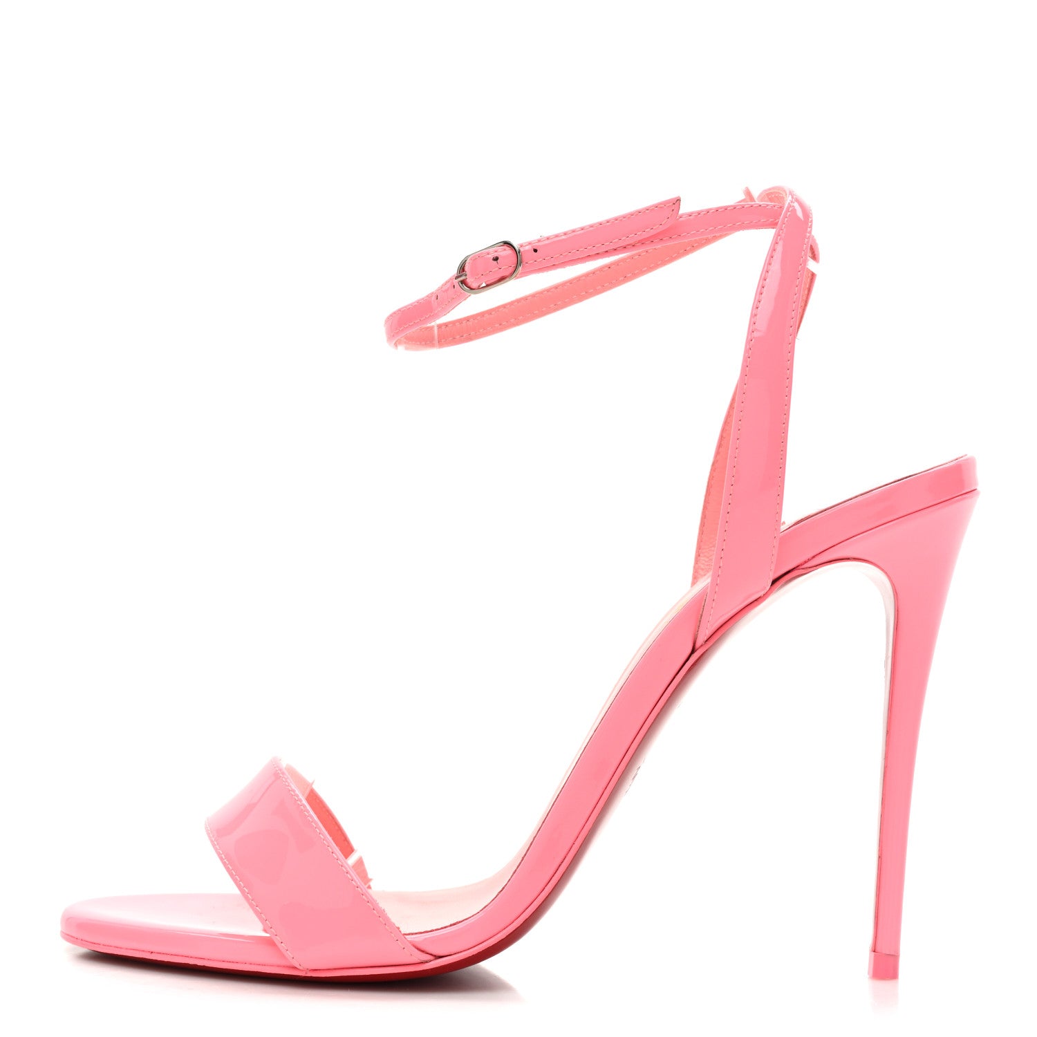 Christian Louboutin Patent Loubigirl 100 Sandals 37 Pink 1 of 11