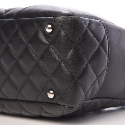 Chanel Calfskin Quilted Large Cambon Bowler Black 18 of 23