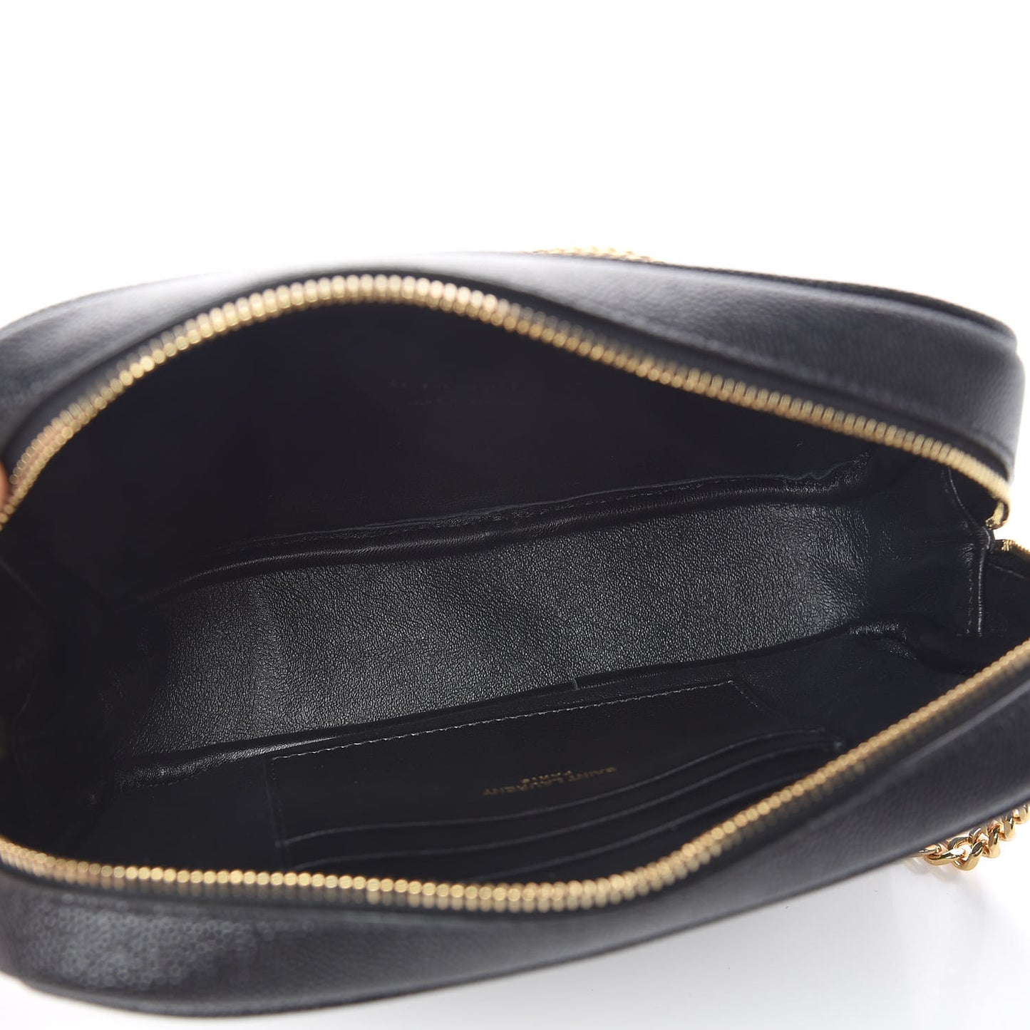 Grain De Poudre Matelasse Monogram Mini Lou Camera Bag Black