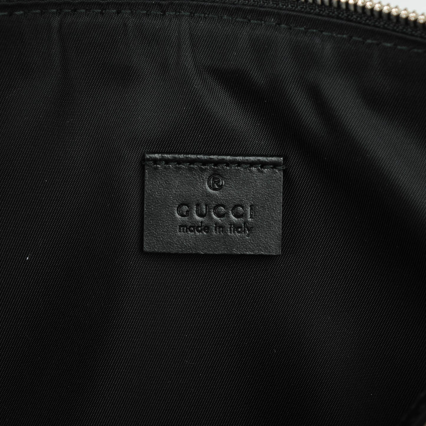 GG Supreme Monogram Toiletry Case Black