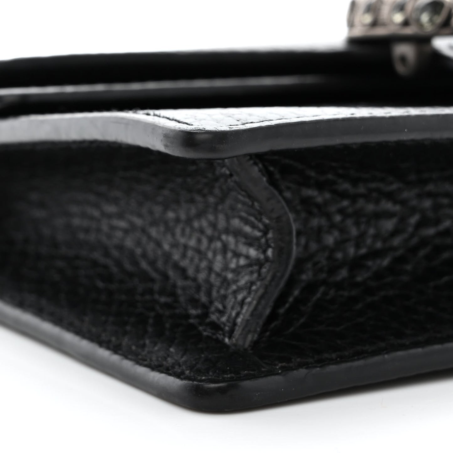 Calfskin Super Mini Dionysus Shoulder Bag Black