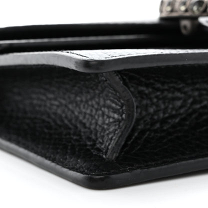Gucci Calfskin Super Mini Dionysus Shoulder Bag Black 9 of 11