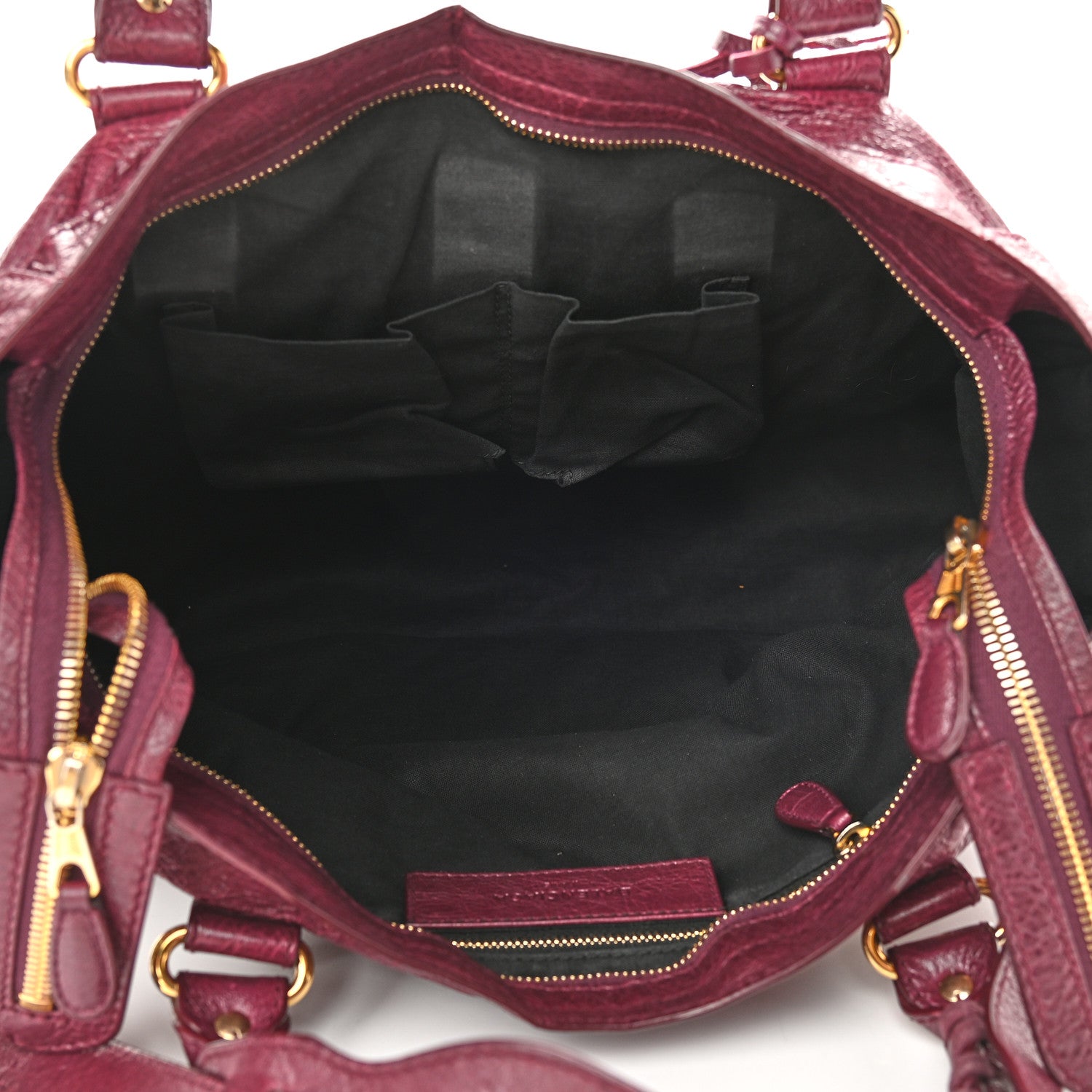 Balenciaga Agneau Giant 12 Gold Hardware City Violet Prune 4 of 10